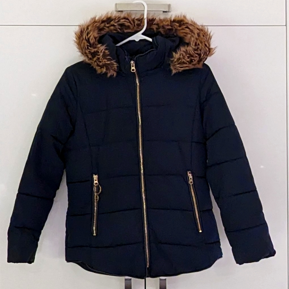 Zara Puffer Coat - Girls Size 11/12, 152 cm